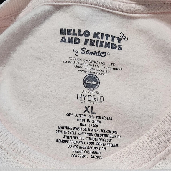 Sanrio Hello Kitty and Friends Pink Apparel - Picture 4 of 8